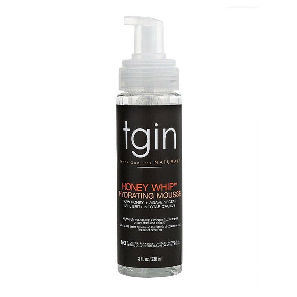 Tgin Natural Honey Whip Hydrating Mousse, 8 Oz